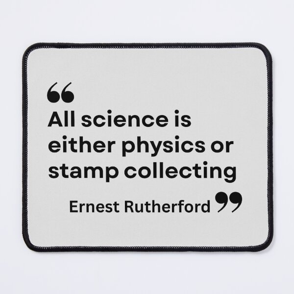 Item preview, Ernest Rutherford puts his Stamp on Physics! designed and sold by MPC-Mince-Pies.