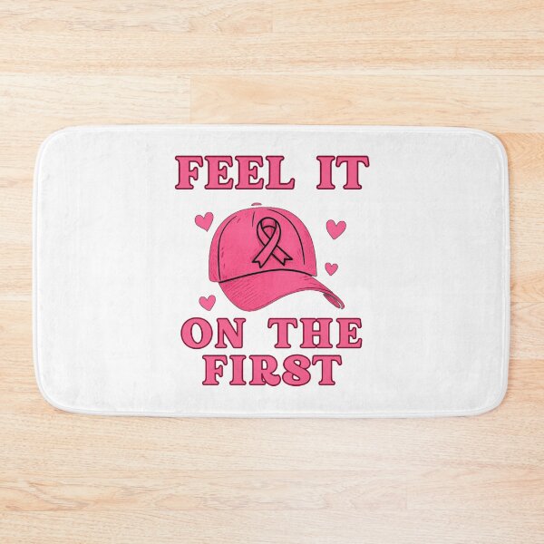 Item preview, Feel It on the First: Breast Cancer Awareness Pink Hat Artwork designed and sold by elynne9.