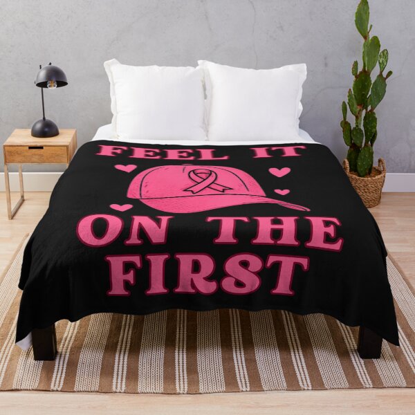 Item preview, Feel It on the First: Breast Cancer Awareness Pink Hat Artwork designed and sold by elynne9.