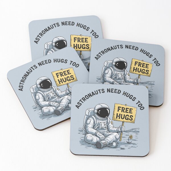 Item preview, Astronauts Need Hugs Too designed and sold by Amir Faysal.