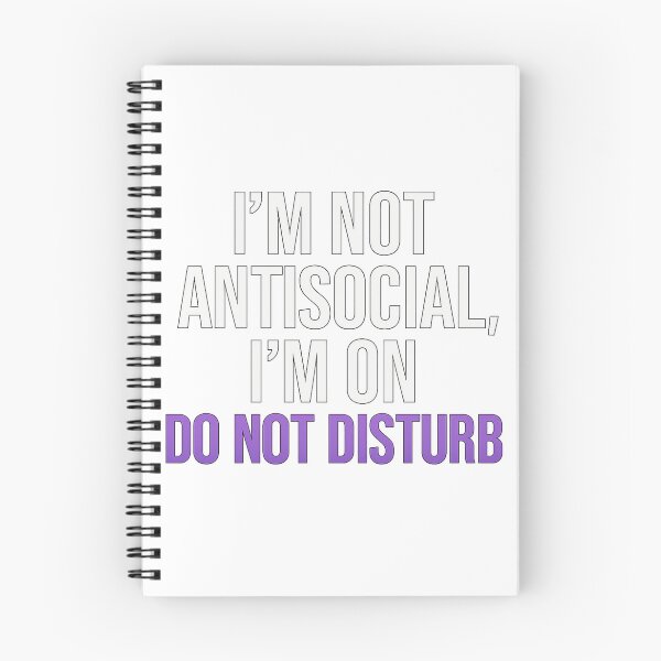 Item preview, Do Not Disturb – Funny Relatable Quote Design designed and sold by yassermarz.
