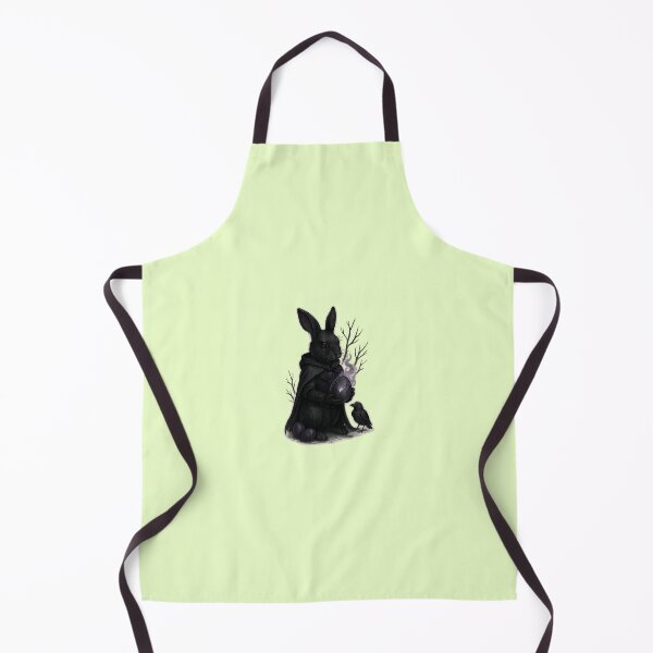 Artikelvorschau, Gothic Osterhase mit Rabe – Dark Fantasy Sticker Design entworfen und verkauft von Aucia.