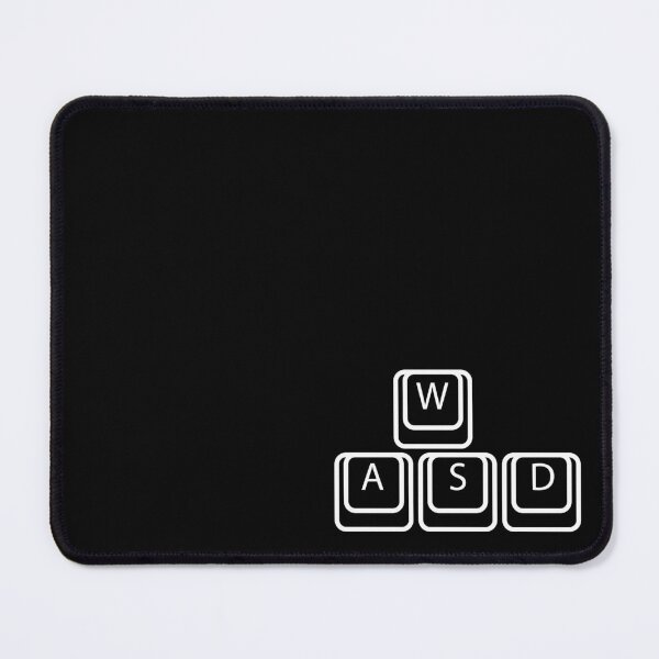 Item preview, WASD - White designed and sold by PhazerOnest's Merch Corner.