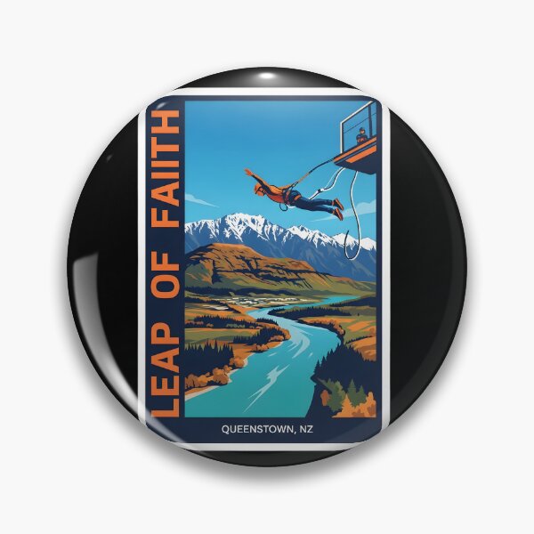 Item preview, Leap of Faith: A Modern Queenstown Art designed and sold by Digital Dreams Arts.