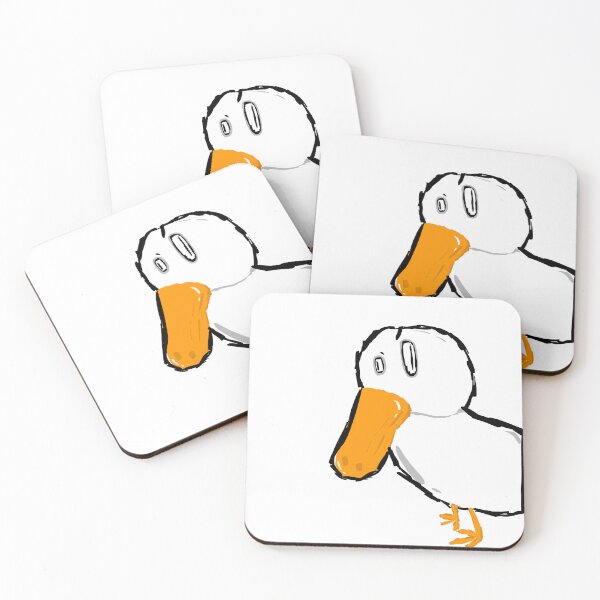 Item preview, Pato sospechoso que sobresale de la pared designed and sold by Pinkeypode.