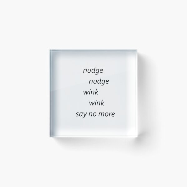 Item preview, Nudge Nudge designed and sold by multikat.