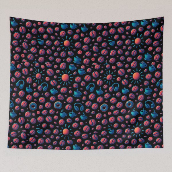 Item preview, “Brighten Your Day with a Coffee Vibe” designed and sold by MK-WOOD.