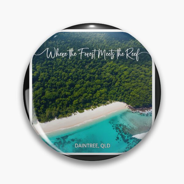 Item preview, Where the Rainforest Meets the Reef: A Stunning Daintree Artwork designed and sold by Digital Dreams Arts.