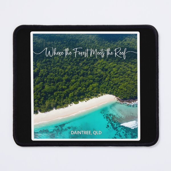 Item preview, Where the Rainforest Meets the Reef: A Stunning Daintree Artwork designed and sold by Digital Dreams Arts.