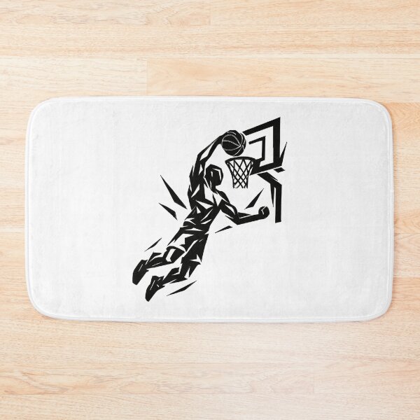 Item preview, Basketball Slam Dunk Throw Dunking Player Abstract Gift designed and sold by Pineapple-Tree.