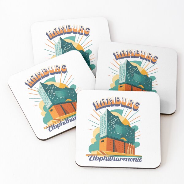 Item preview, Urban Retro Dreams – ELBPHILHARMONIE - Hamburg designed and sold by Earth Celebration Designs.