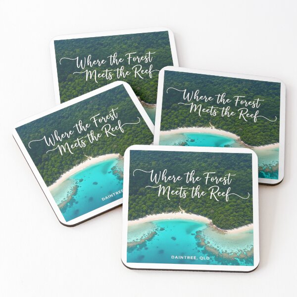 Item preview, Two Worlds Collide: A Vibrant Cape Tribulation Painting designed and sold by Digital Dreams Arts.