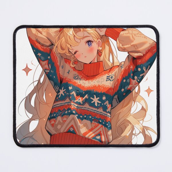 Item preview, Minako Christmas Sweater designed and sold by Solace Sparkles.