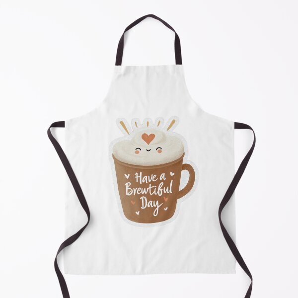 Item preview, Kawaii Coffee Brewtiful Day Sticker designed and sold by Blurbean.