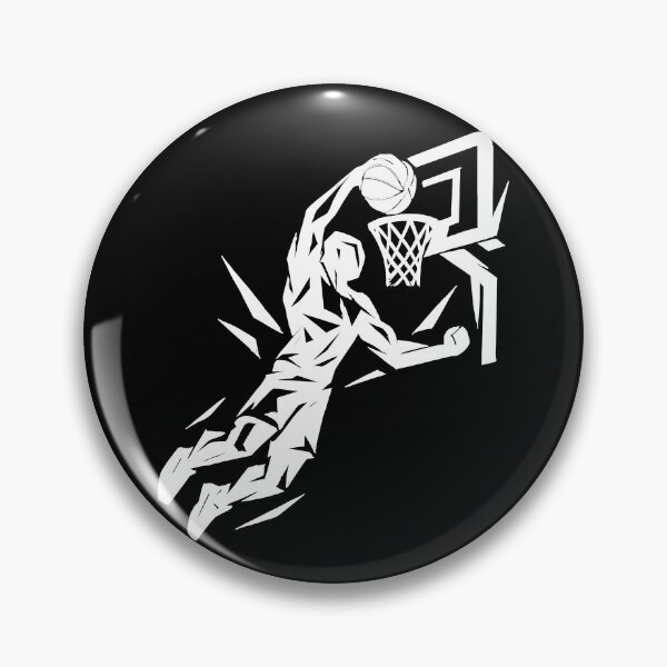 Item preview, Basketball Slam Dunk Throw Dunking Player Abstract Gift designed and sold by Pineapple-Tree.