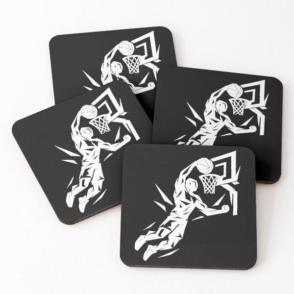 Item preview, Basketball Slam Dunk Throw Dunking Player Abstract Gift designed and sold by Pineapple-Tree.