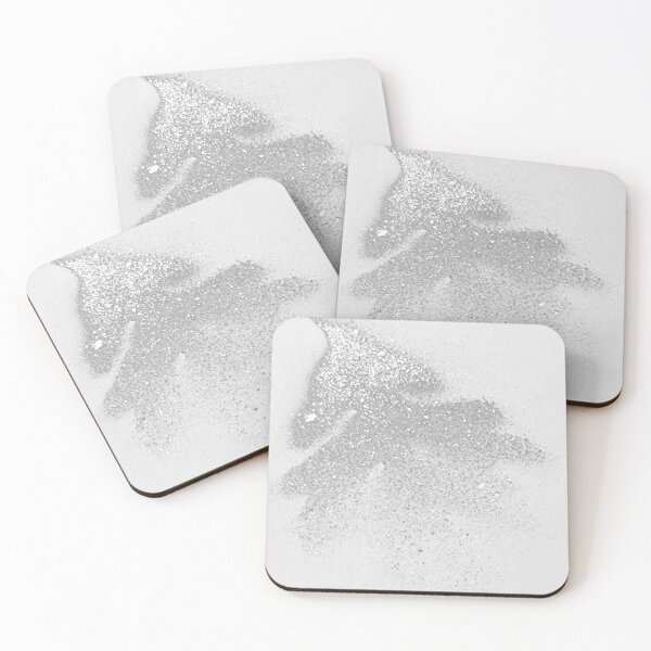 Item preview, Abstract Silver Oak Leaf  designed and sold by GiSilver.