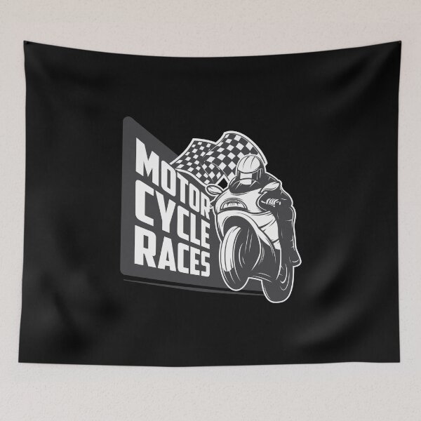 Item preview, motorcyclist motor racing designed and sold by Joncasmiart.