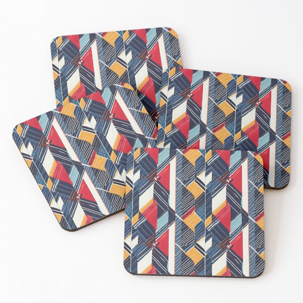 Item preview, Striped fabric colors designed for printing 4 designed and sold by 4Dart.