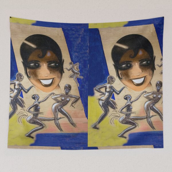 Item preview, Art deco exotic negro dancers designed and sold by stevepaint.
