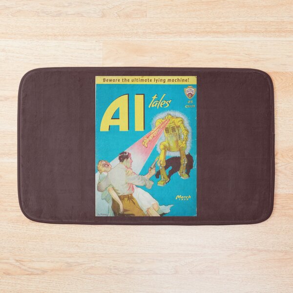 Item preview, AI TALES Magazine | Beware the Ultimate Lying Machine! designed and sold by ModernPulp.