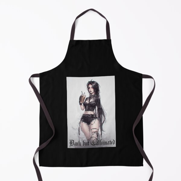 Item preview, Dark but Caffeinated – Gothic Coffee Lover Aesthetic designed and sold by Mark Mentzer.