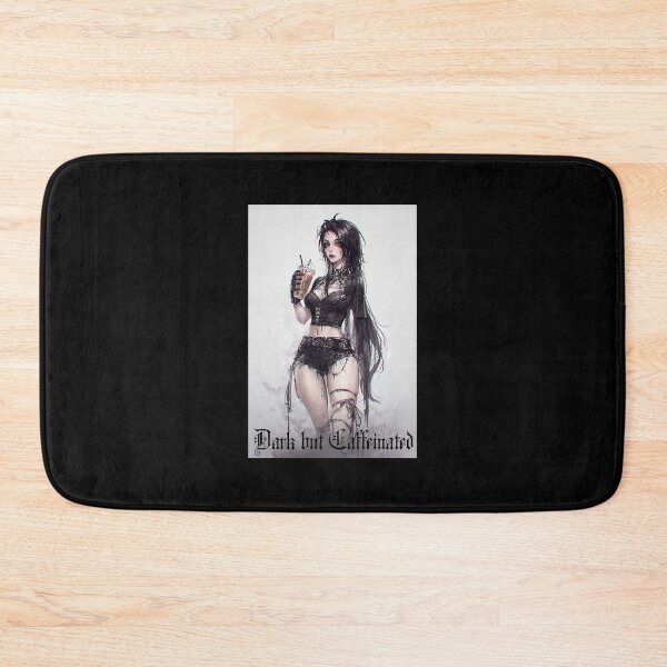 Item preview, Dark but Caffeinated – Gothic Coffee Lover Aesthetic designed and sold by Mark Mentzer.