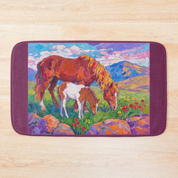 Item preview, Dartmoor ponies4(watercolour + AI) designed and sold by artsmeow.