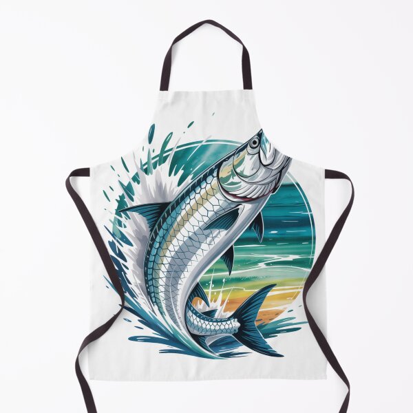 Item preview, Tarpon Power Splash – Epic Jump in Tropical Waters designed and sold by FusiTink.