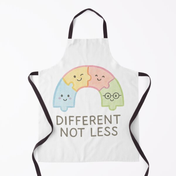 Item preview, Different Not Less – Neurodiversity Puzzle Rainbow designed and sold by blacksugarkw.
