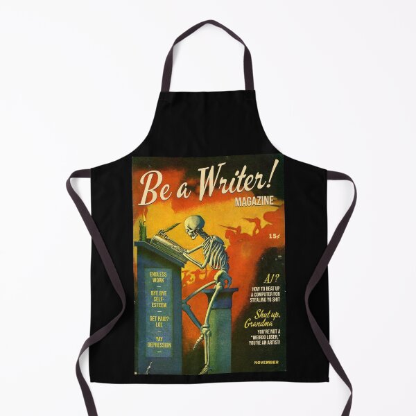 Item preview, Be a Writer! Magazine. Endless Work...Bye Bye Self-Esteem...Get Paid? LOL...Yay Depression designed and sold by ModernPulp.