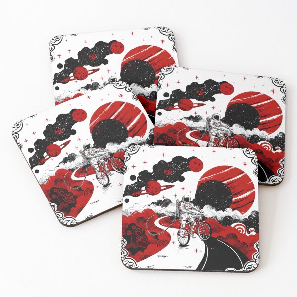 Item preview, Paseo cósmico carmesí designed and sold by All-Shopping.