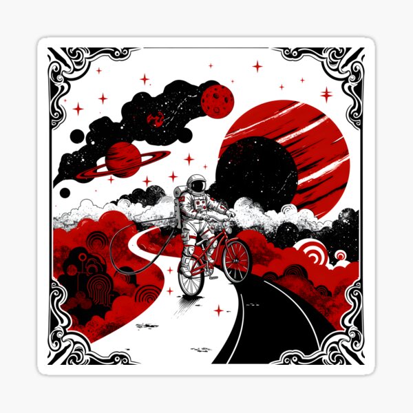 Item preview, Crimson Cosmic Ride designed and sold by All-Shopping.