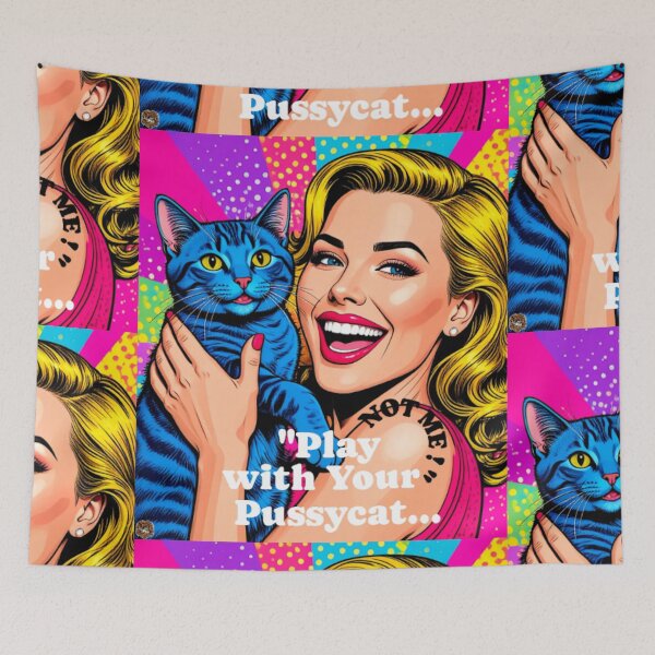 Item preview, Play with Your Pussycat 3 designed and sold by LouieZoeStore.
