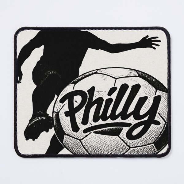 Item preview, Philly Soccer Kick Graffiti Silhouette Design designed and sold by PanfurWare-LLC.