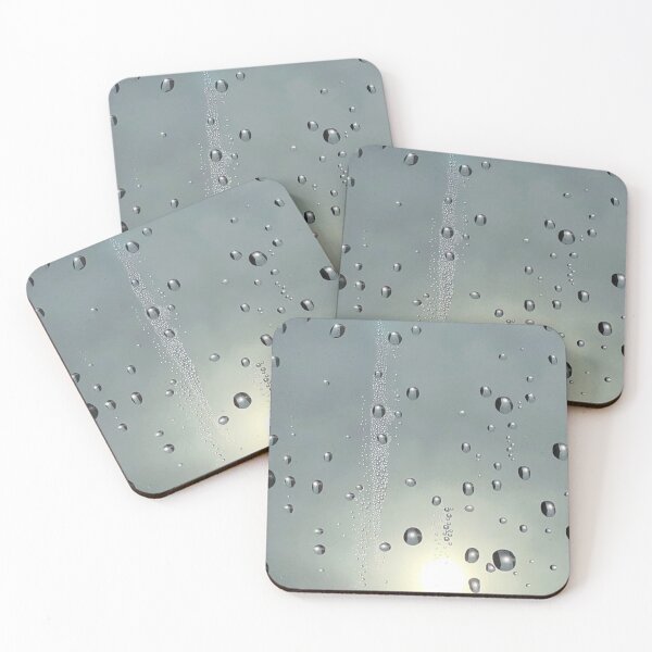 Item preview, rain drops through window designed and sold by GiSilver.