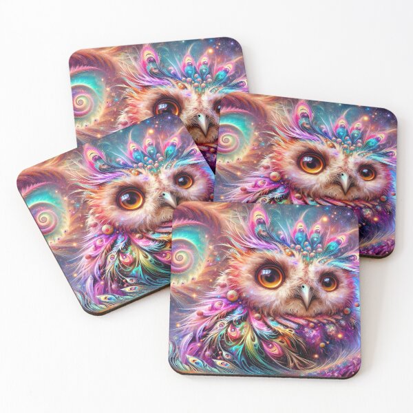 Item preview, Trippy Prissy Owl designed and sold by Paul Morse.