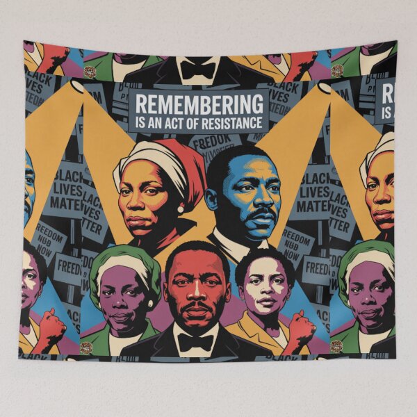 Item preview, Remembering is an Act of Resistance designed and sold by LouieZoeStore.