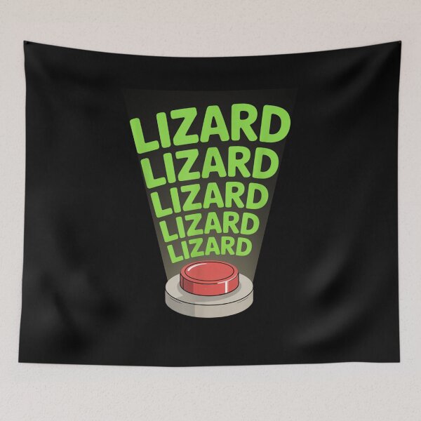 Item preview, Funny Weirdcore Animal Lizard Lizard Lizard Meme - Derpy Lizard Button designed and sold by ivotee.