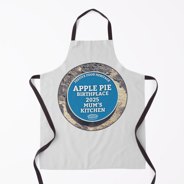Item preview, 2025 Blue Plaque Apple Pie Birthplace - Mum's Kitchen. designed and sold by MPC-Mince-Pies.