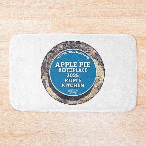 Item preview, 2025 Blue Plaque Apple Pie Birthplace - Mum's Kitchen. designed and sold by MPC-Mince-Pies.