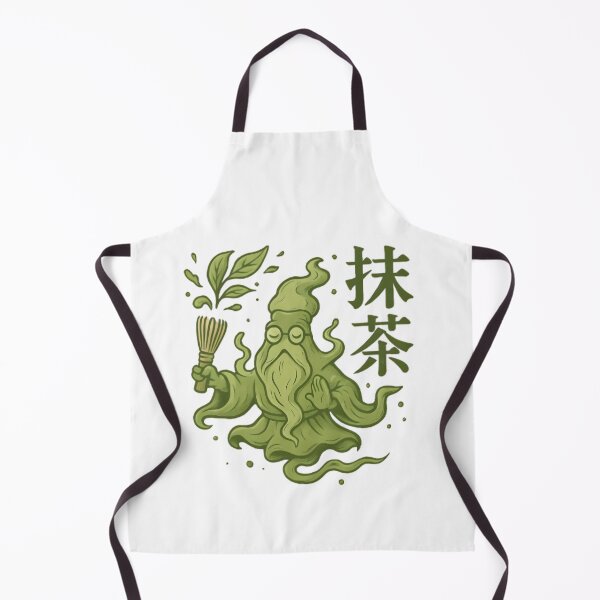 Item preview, Matcha Spirit Japanese Green Tea Master Kawaii Zen Meditation designed and sold by Alchemy Ink.
