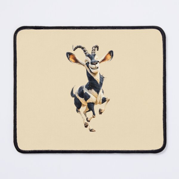 Item preview, Cheerful Leaping Blackbuck designed and sold by MYTHIC PEEL STICKERS.