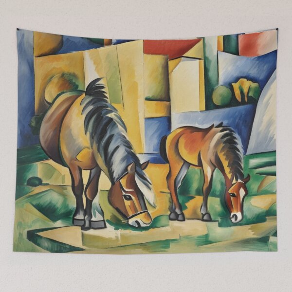 Item preview, Dartmoor ponies6(watercolour + AI) designed and sold by artsmeow.