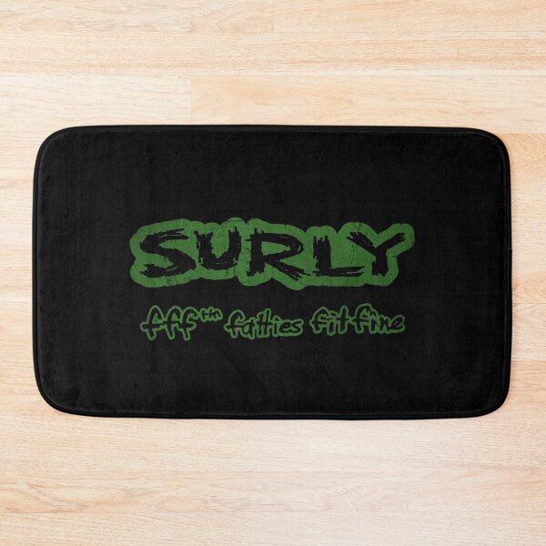 Item preview, Surly “Fatties Fit Fine” Distressed Logo – Fat Bike Culture Classic designed and sold by collectees1.