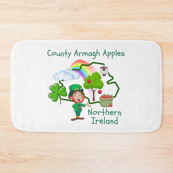 Item preview, County Armagh apples are found at the end of a rainbow. designed and sold by MPC-Mince-Pies.