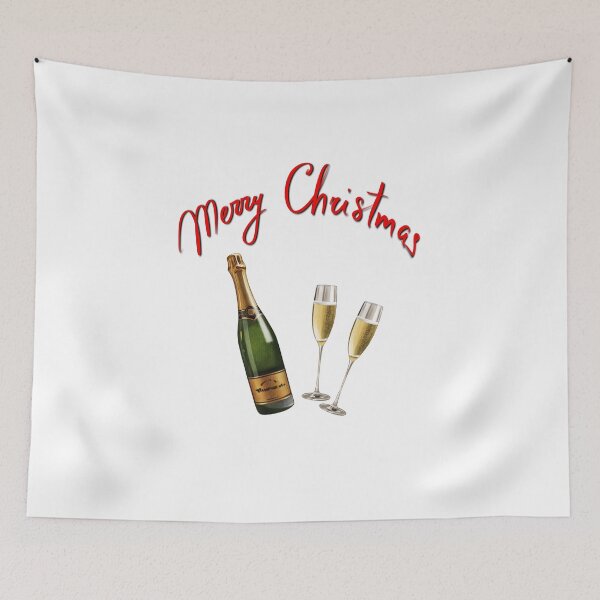 Item preview, Celebrate the holiday season with sparkling champagne and festive cheer during Christmas gatherings designed and sold by Ms. Iryna.