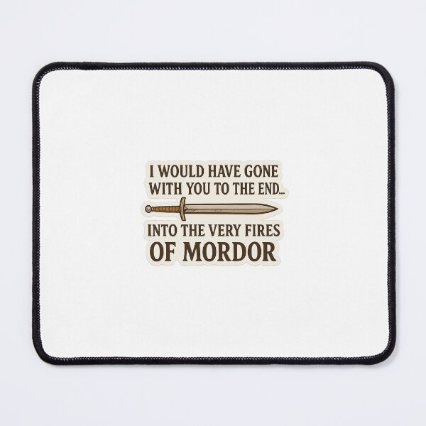 Item preview, "I Would Have Gone with You" Aragorn Quote designed and sold by The Painted Topaz.