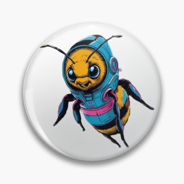 Item preview, Busy Bee with Backpack - Cute Nature Illustration designed and sold by SEVVIBES.