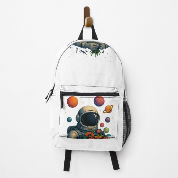 Item preview, Cosmic Bloom: Astronaut’s Garden of Vibrant Planets designed and sold by RouniBoutique.